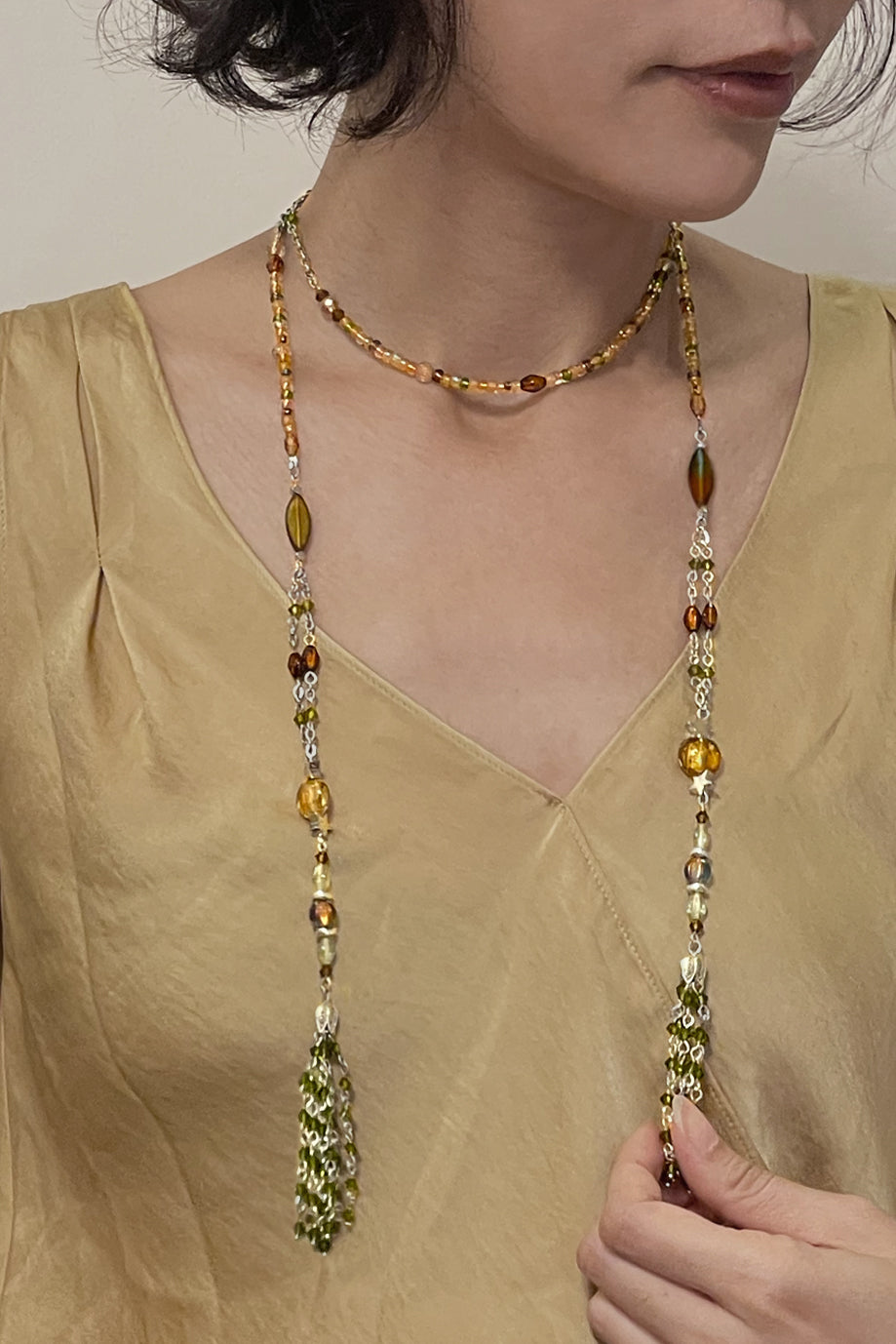 AMBER FOREST NECKLACE