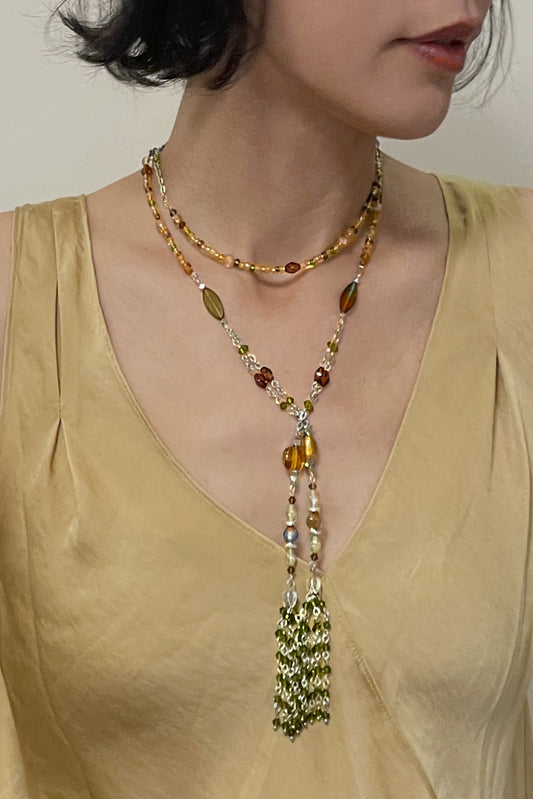 AMBER FOREST NECKLACE